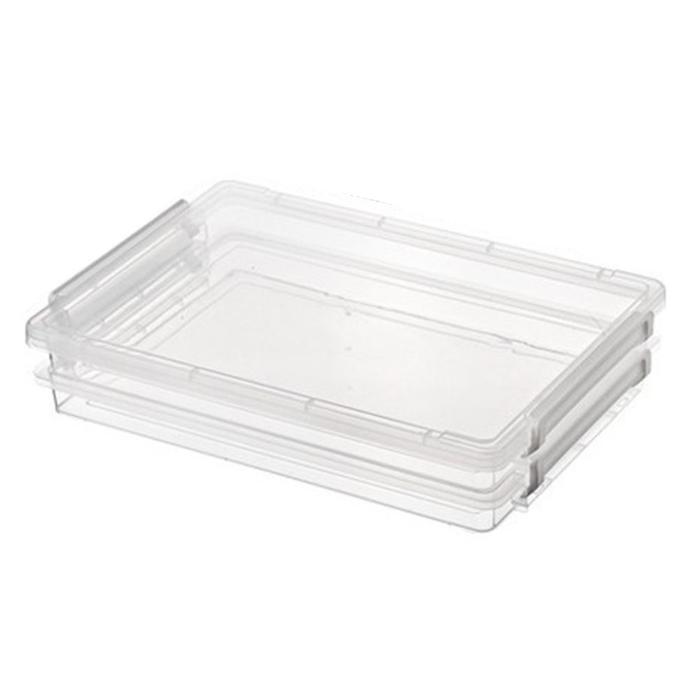 SFHDF กล่องเก็บกระดาษพิมพ์ใบเสร็จแบบพกพากล่องแยกประเภทกล่องที่จัด