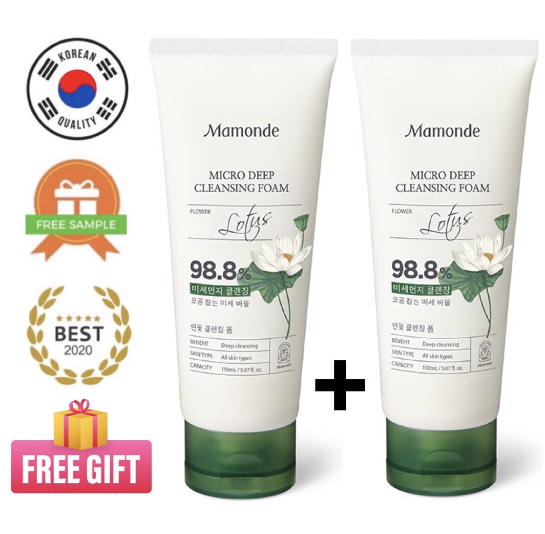 mamonde micro deep cleansing foam