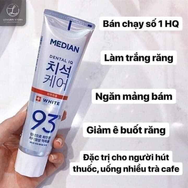 Kem đánh răng median 93%(Bán chạy số 1 Hàn Quốc)