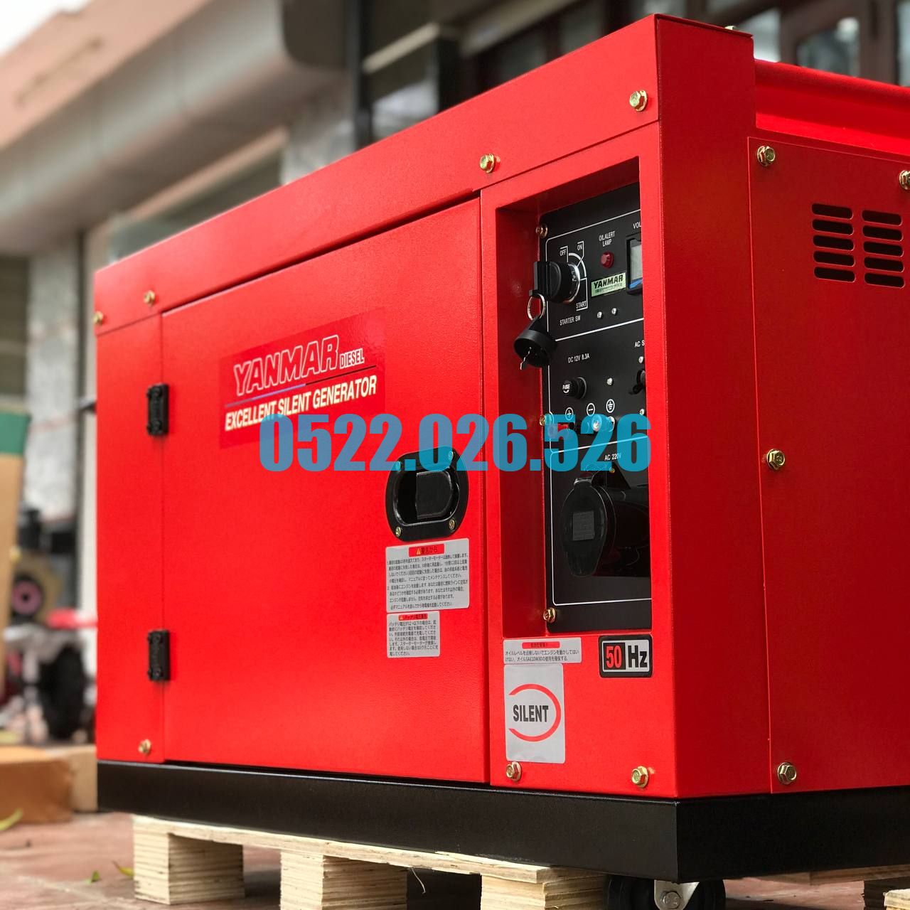 Máy Phát Điện Chạy Dầu 7kw Yanmar YM 700VS