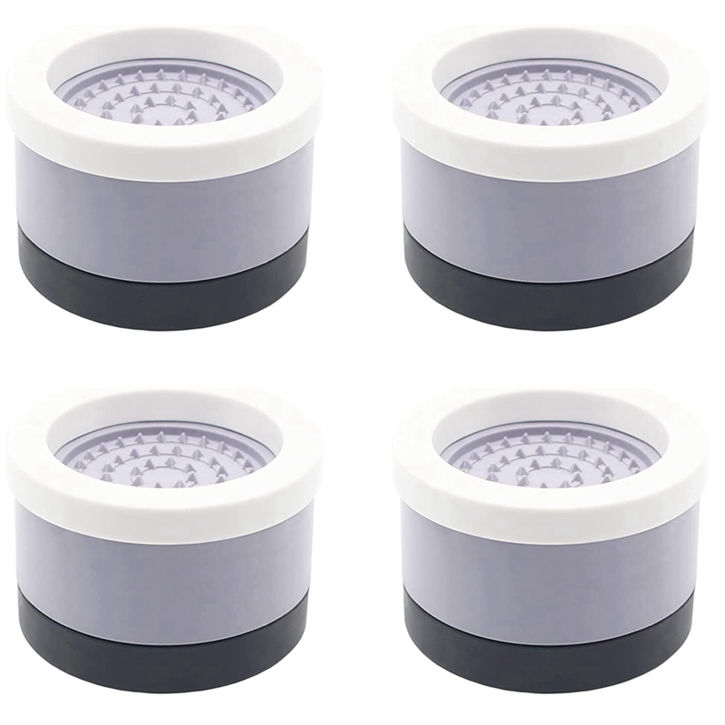 4 Sets Heavy Duty Furniture Bed Risers Accessory Adjustable Height for