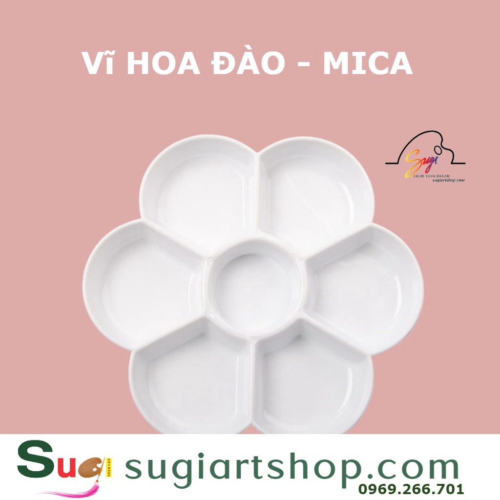 Khay Bảng pha màu Nhựa (Palette) - Khay pha màu