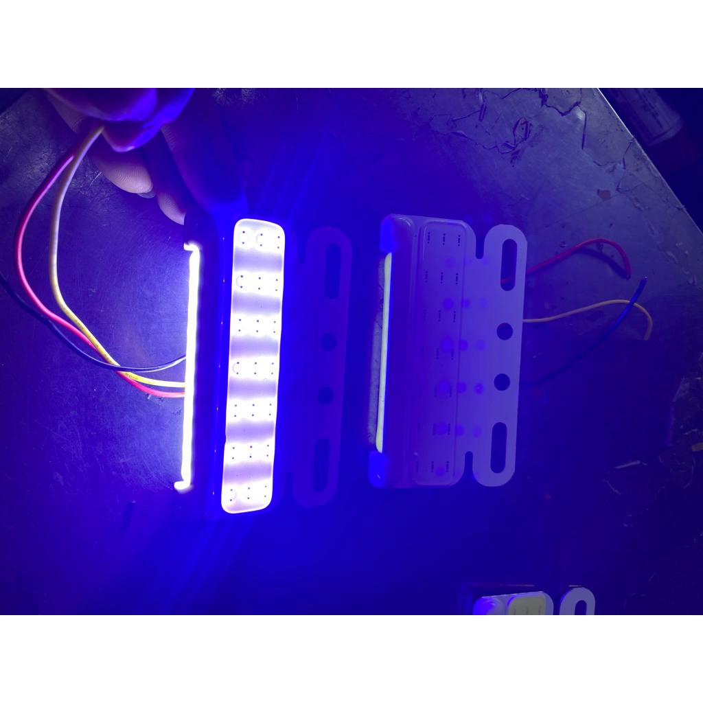 Đèn led sườn mỏng, led ốp sườn, đèn hông xe siêu mỏng,siêu sáng chịu va đập 12v 24v