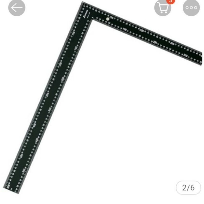 Thước eke vuông đo góc 30cm ,45cm , 60cm