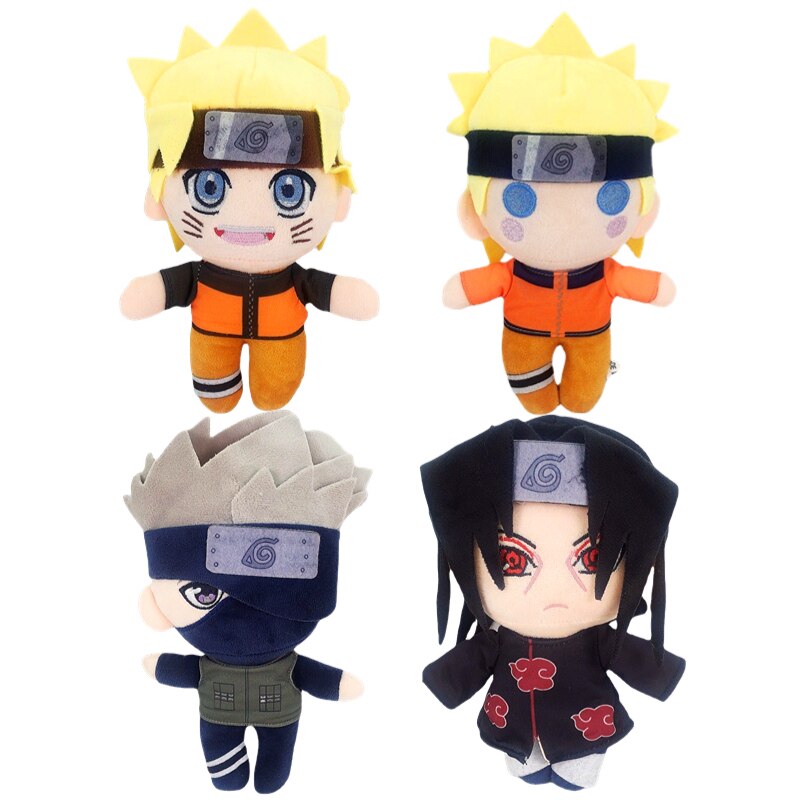 Anime Naruto Itachi Kakashi Hatake Soft Stuffed Plush Toy -   - World of plushies