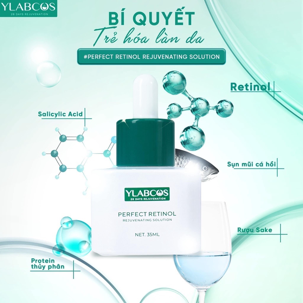 Serum tái tạo Retinol Dr Lacir - Perfect Retinol nội mô DrLacir Ylabcos