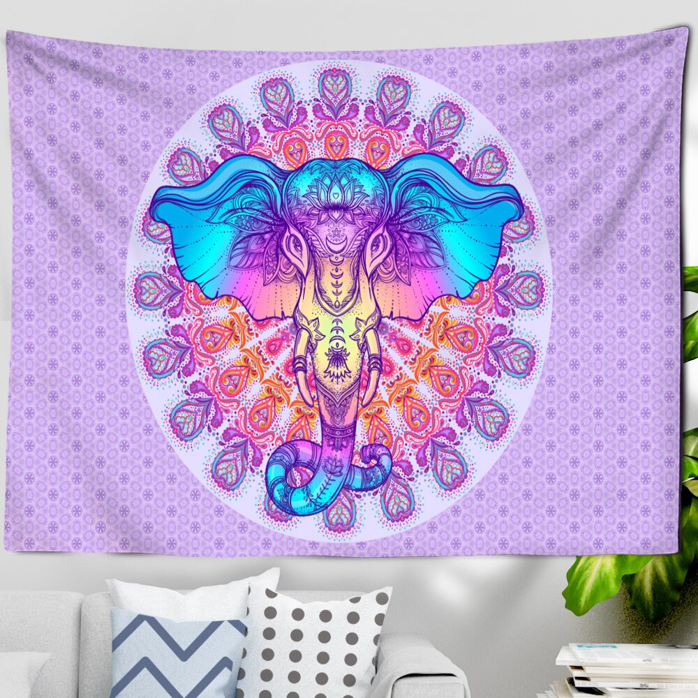 Psychedelic Mushrooms Tapestry Colorful Abstract Trippy Wall Hanging  Tapestries for Home Dorm Fantasy Decor