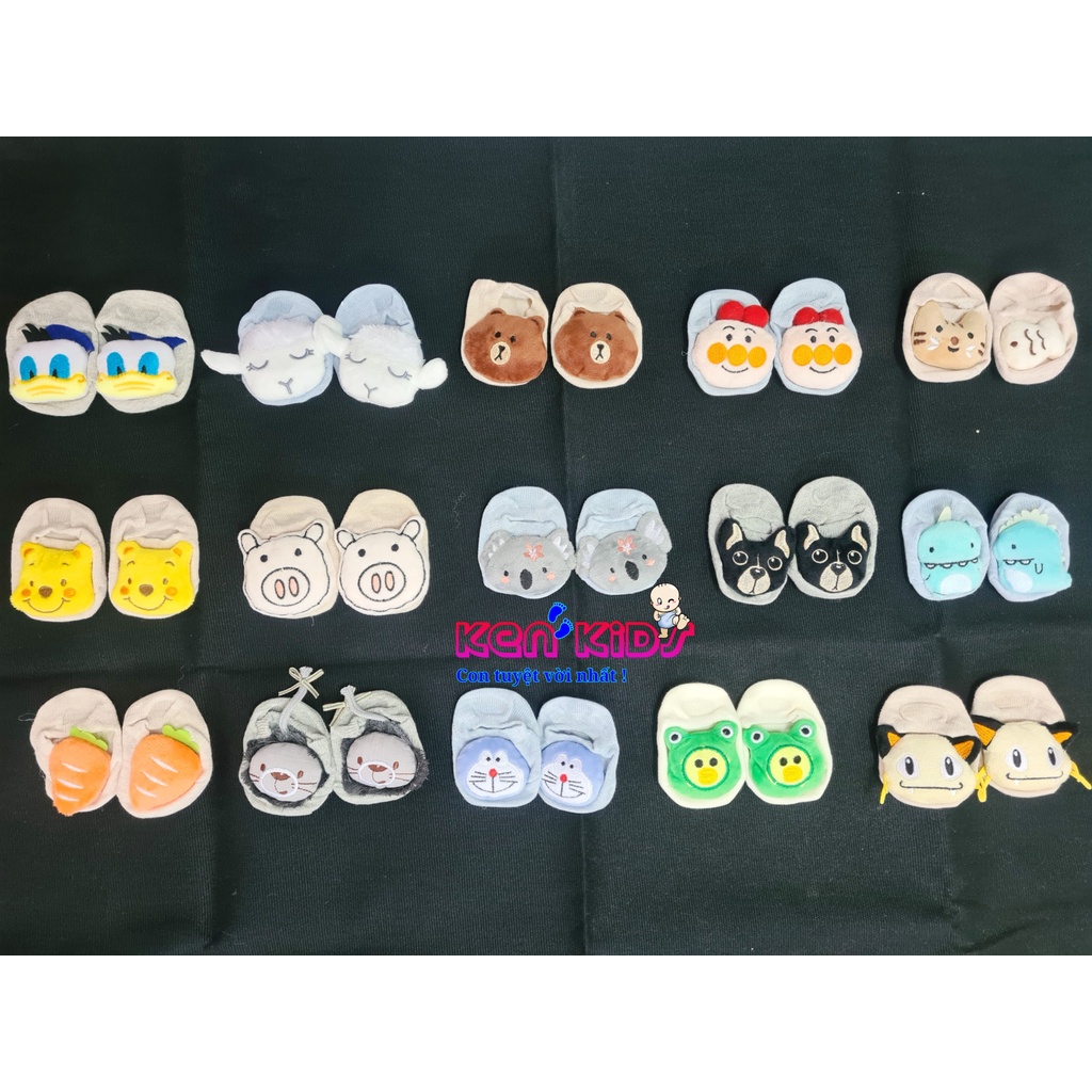 Vớ tất hình thú 3D chống trượt cho bé (S-M)