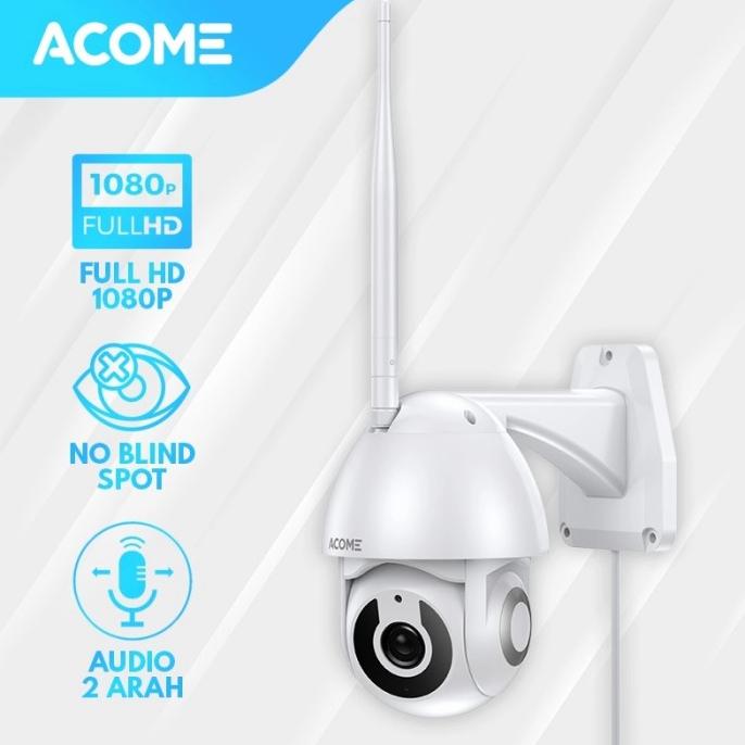 Smart CCTV Camera Audio Full HD 1080P No Blind 2 Arah Outdoor
