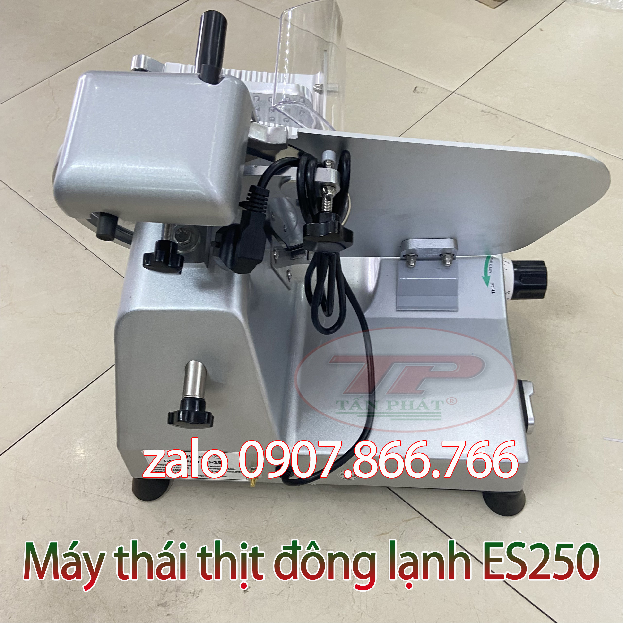Máy thái thịt đông lạnh, thái giò thủ ES250