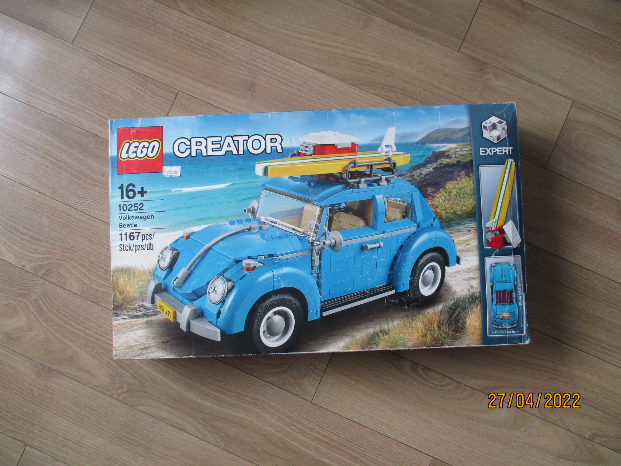 LEGO Creator Expert 10252 Volkswagen Beetle (1167 Pieces) (Genuine LEGO)