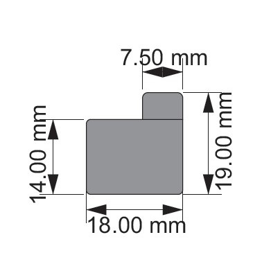 Đế pin dewalt 10.8v/ 12v