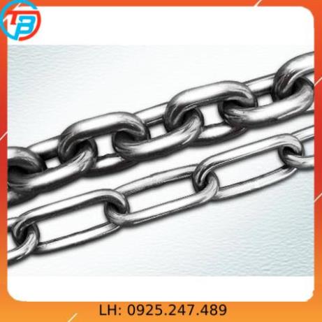Dây xích INOX 304 phi 3 [ 3mm ] cáp thép giá sỉ.