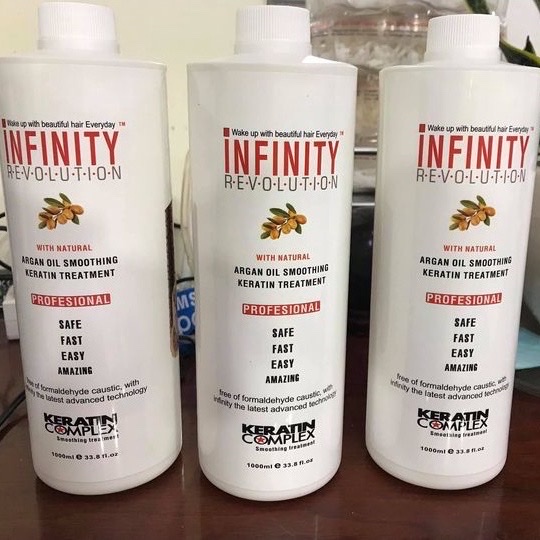 Keratin Complex phục hồi tóc hư nát Infinity Revolution 1000ml