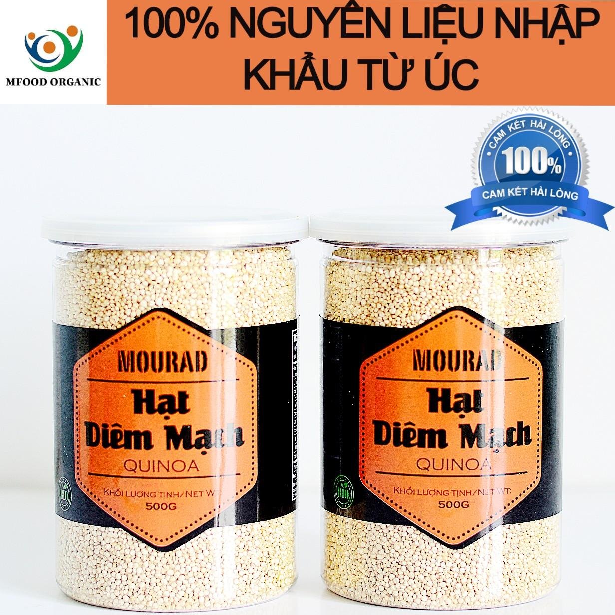 Hạt diêm mạch Hũ 500g Mourad's [Quinoa 500g] - Nhập khẩu Úc
