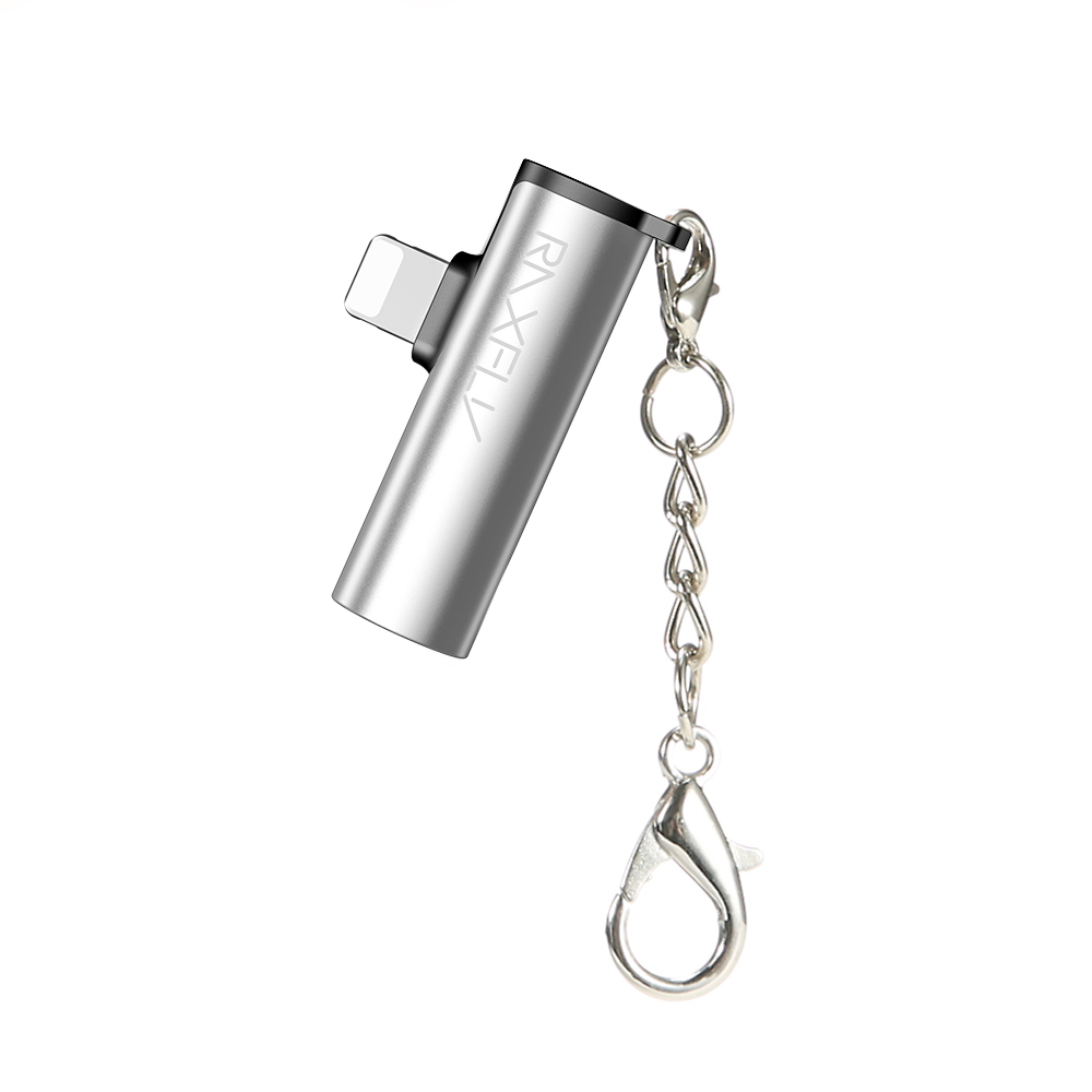 NEW%20%E3%80%907efc9af3%E3%80%91RAXFLY%202%20in%20Audio%20Adapter%20For%20iPhone%207%208%20Plus%20XS%20Max%20XR%20Splitter%20Converter%20To%203.5mm%20Jack%20Earphone%20Headphone%20Connector%20Charge%20-%20Image%205