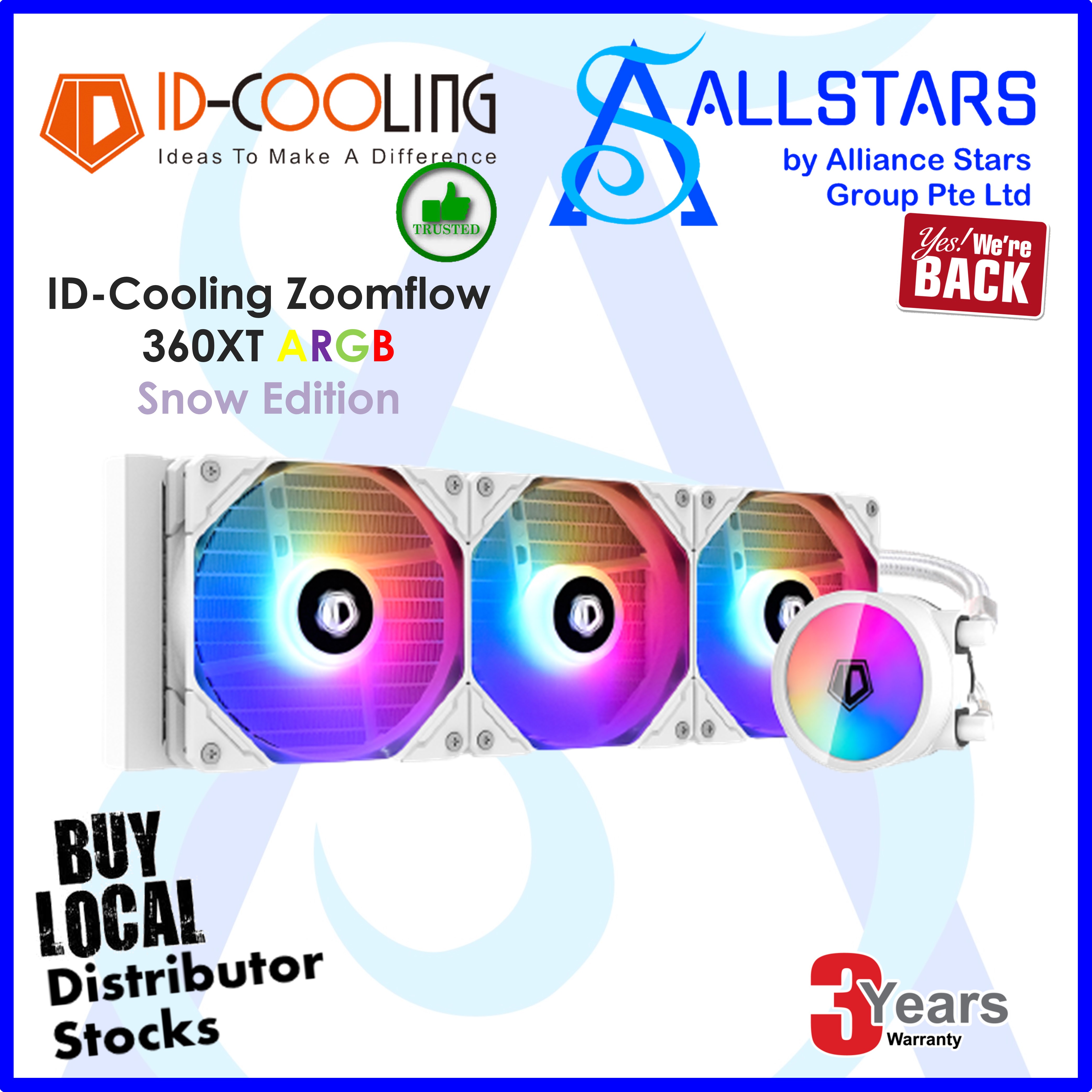 ALLSTARS We Are Back DIY Promo) IDCooling ID-Cooling
