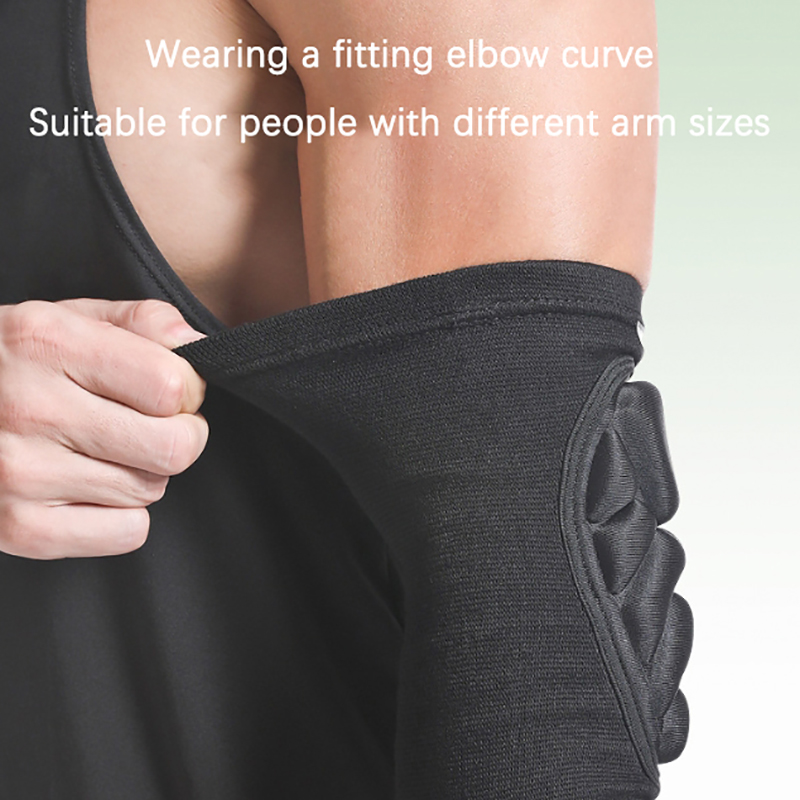 1 Pair Tandem Volleyball Elbow Pads, Arm Brace Pads One Size, Black 11 thumbnail image