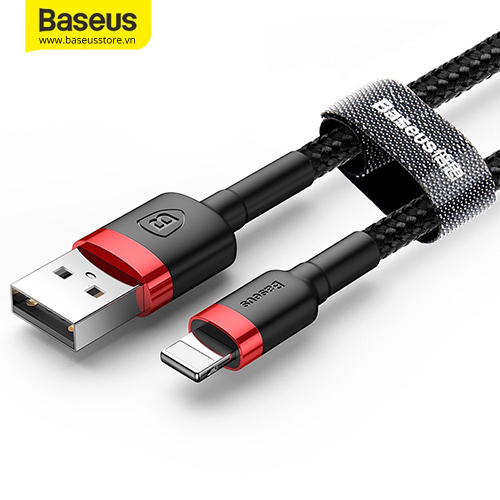 Cáp sạc nhanh Lightning Baseus Cafule Cable 2.4A