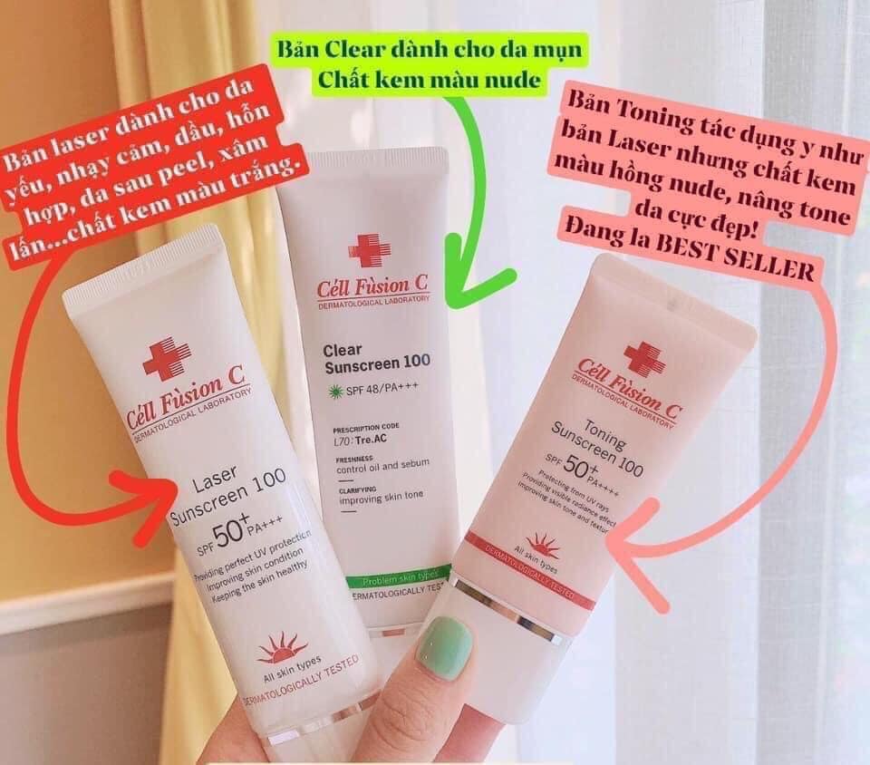 Kem Chống Nắng Cell Fusion C 50ml