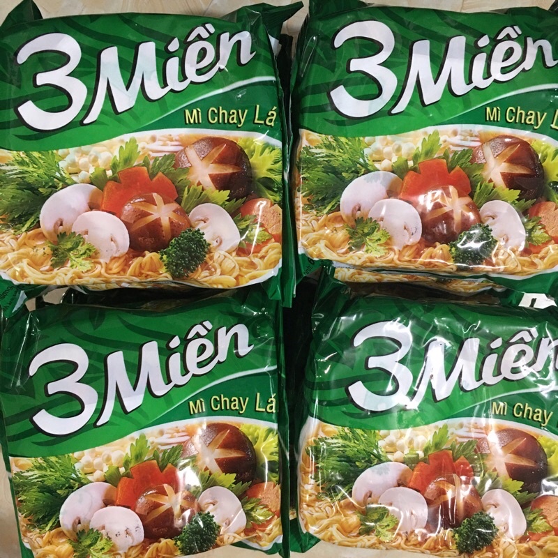 Mì Chay Lá Đa 3 Miền gói 65g ( 1 gói)