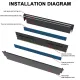 5V-3PIN ARGB RAM Heatsink Cooler Memory Cooling Vest DDR3 DDR4 DDR5 Memory Heatsink for Desktop Computer PC. 