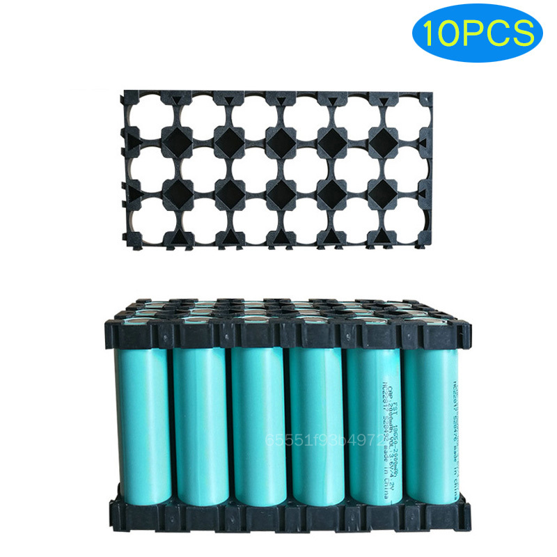 Bộ 10 khay đựng pin 18650 li-ion 3x6