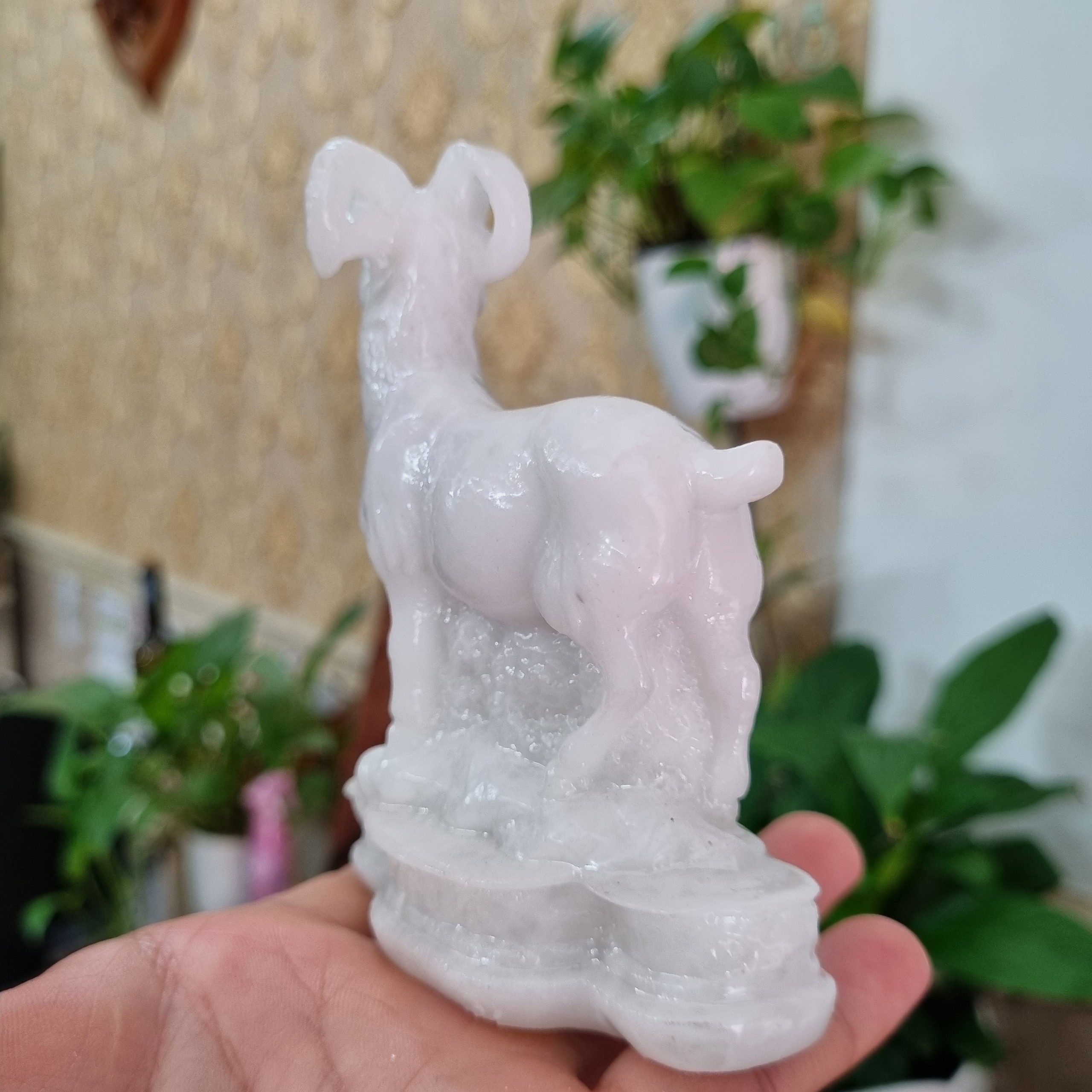 Tượng Đá Trang Trí Dê Phong Thủy - Đá Màu