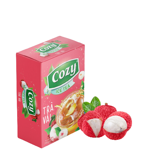 Trà Hoa Qủa COZY ICE TEA Hòa Tan Đủ Vị ( Hộp 16 gói x 15gr)