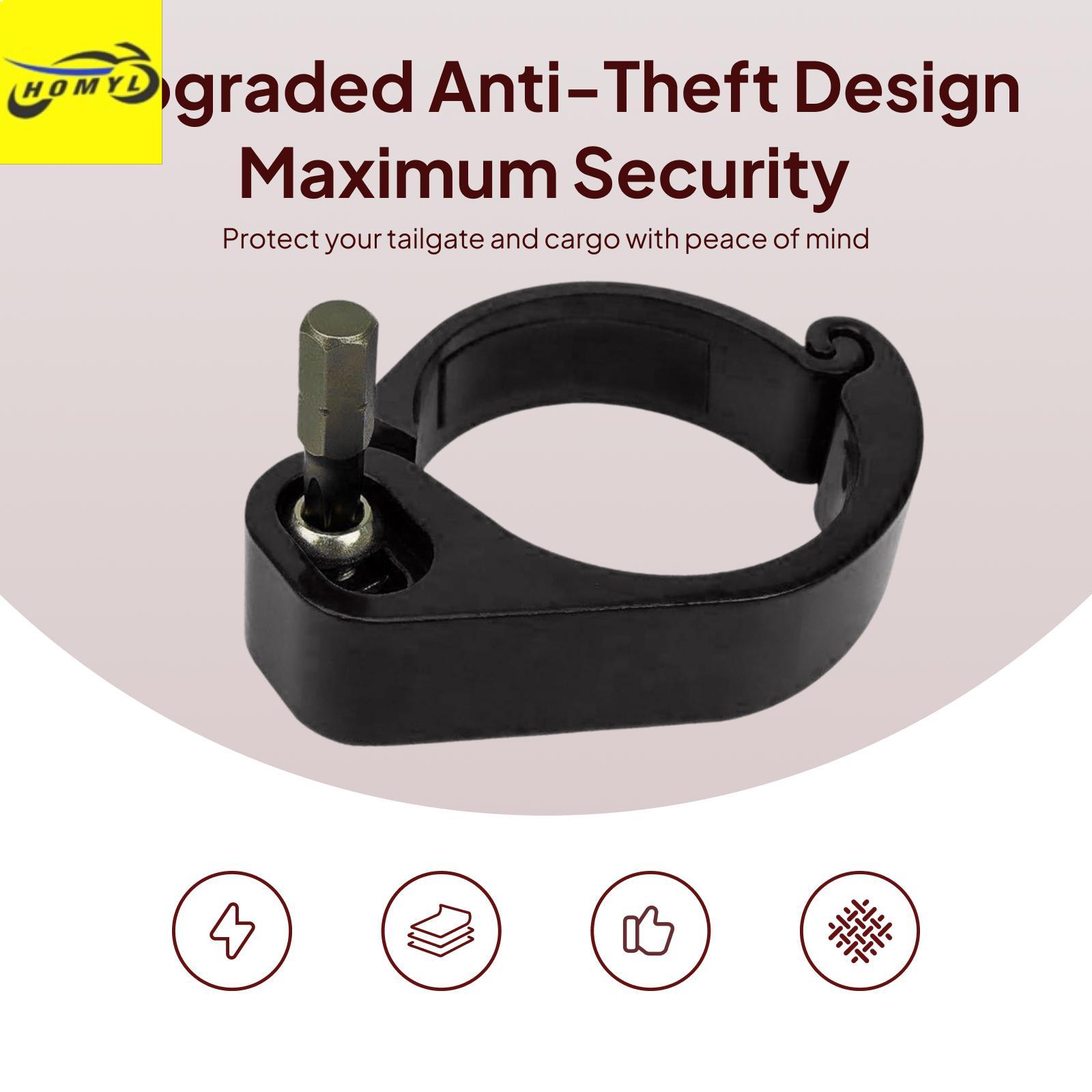 Homyl là một bộ phận khóa cửa hậu xe tải hiệu suất cao, khóa chống trộm cửa hậu dành cho Ford F350 F150 từ năm 2015 đến năm 2023.