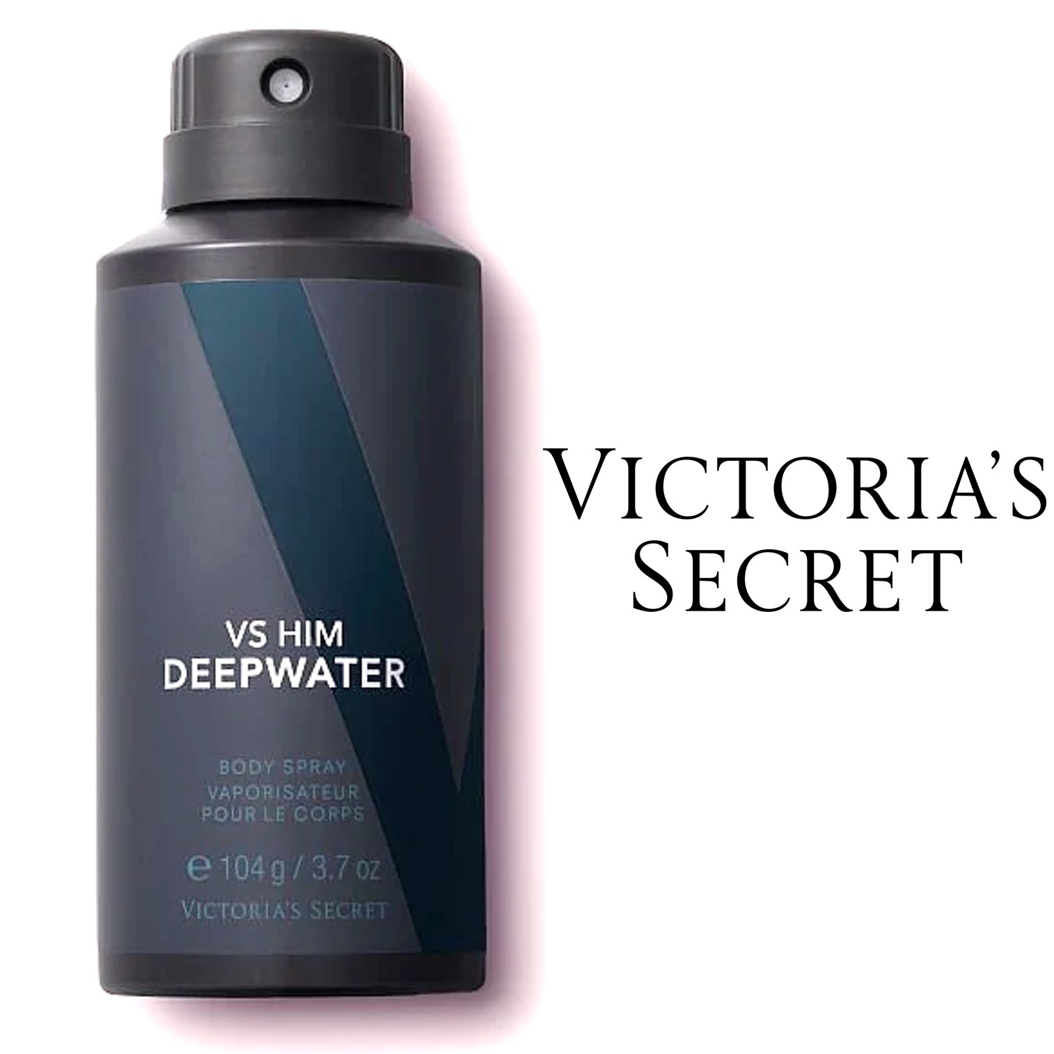 Vs Him Deepwater By Victorias Secret Body Spray For Men 104ml สเปรย์ระงับกลิ่นกายสำหรับผู้ชาย 7444