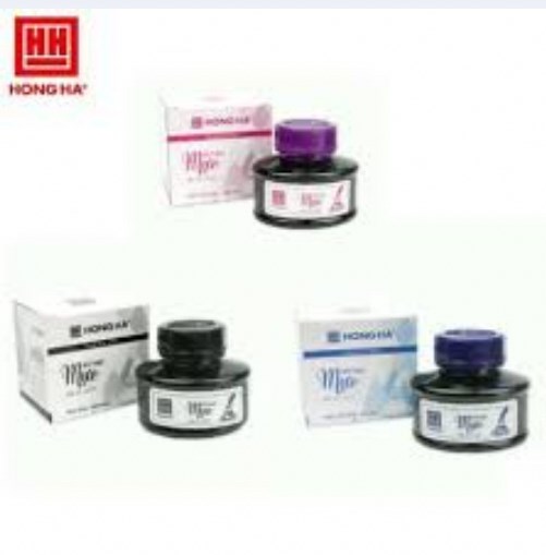 Mực bút máy Hồng Hà/ Mực bơm ( Tím, Xanh, Đen, Đỏ)