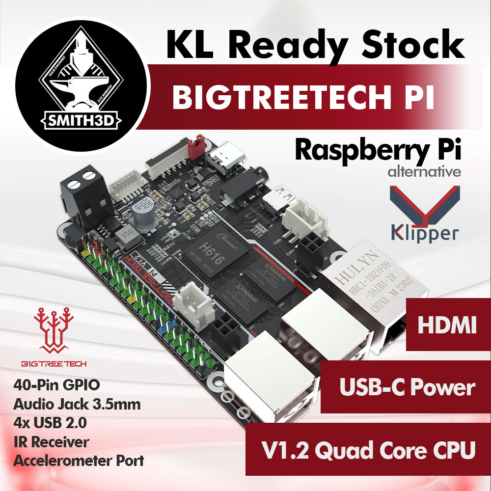 Bigtreetech PI V1.2 for RaspberryPi 3D Printer | Lazada