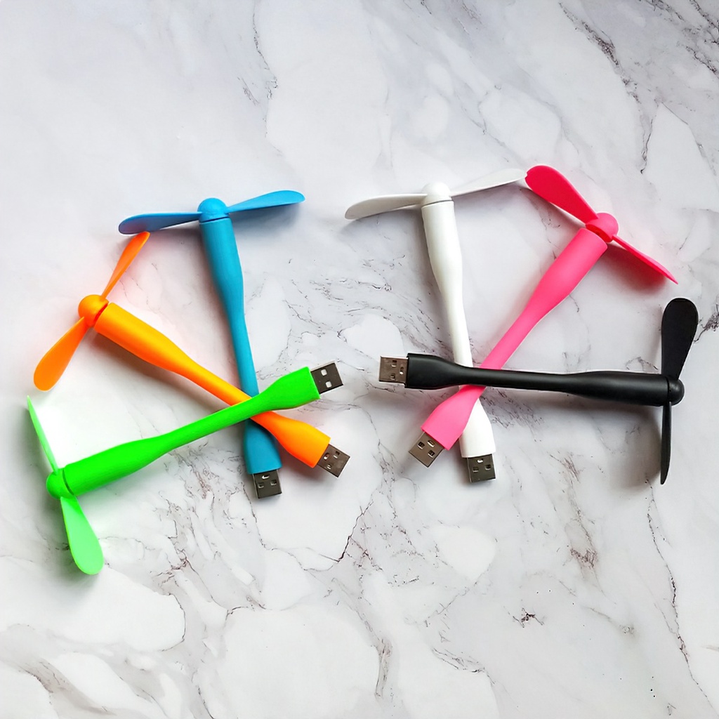 Quạt USB mini 2 cánh rời siêu mát - Quạt sử dụng cho điện thoại, laptop cổng usb tiện dụng CINDY
