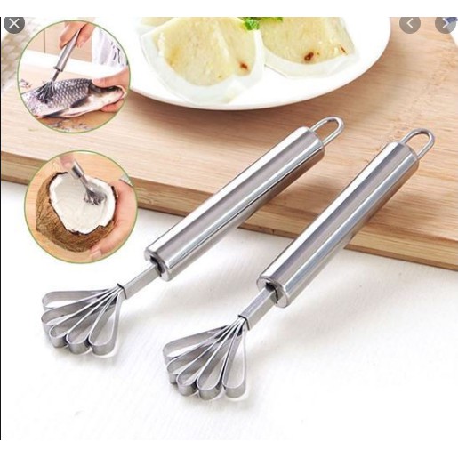 Dụng cụ đánh vẩy cá, nạo dừa đa năng