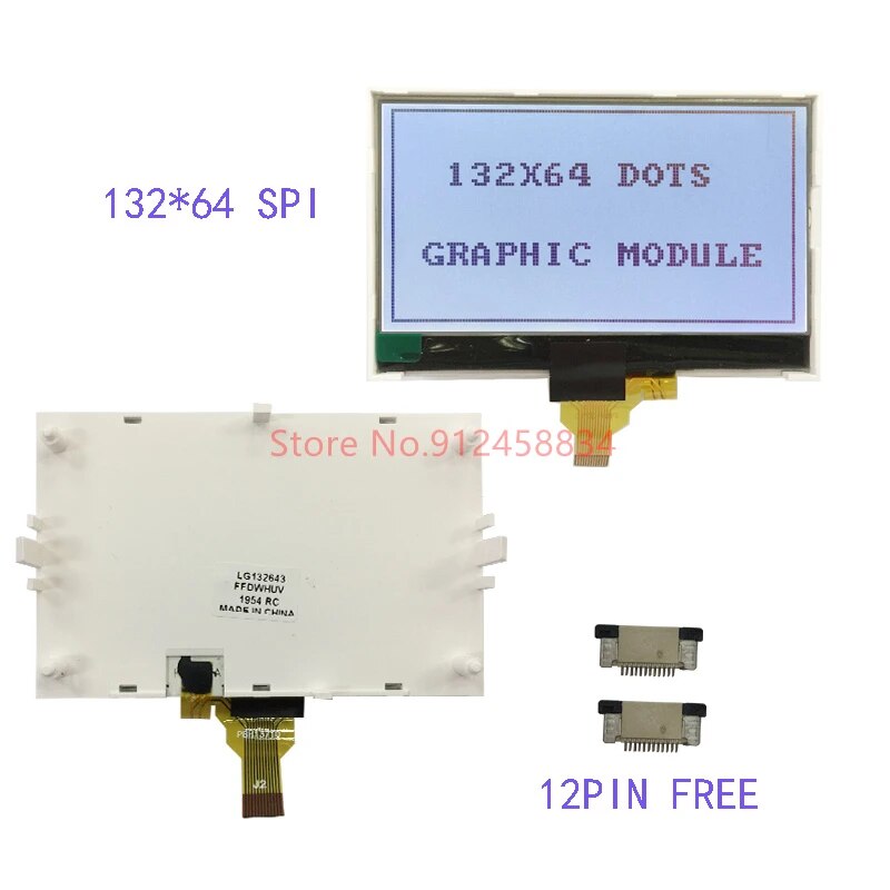 【New and Improved】 13264 St7567 Cog 12pin Spi