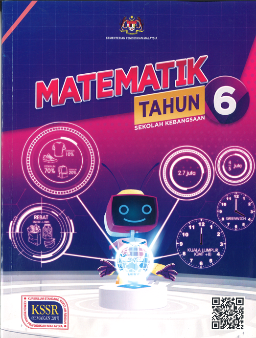 BUKU TEKS TAHUN 6 MATEMATIK | Lazada