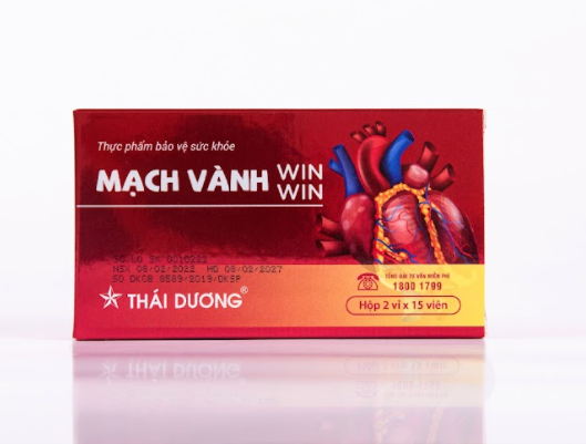 TPBVSK Mạch vành Win Win (Hộp 2 vỉ x 15 viên) - Sao Thái Dương