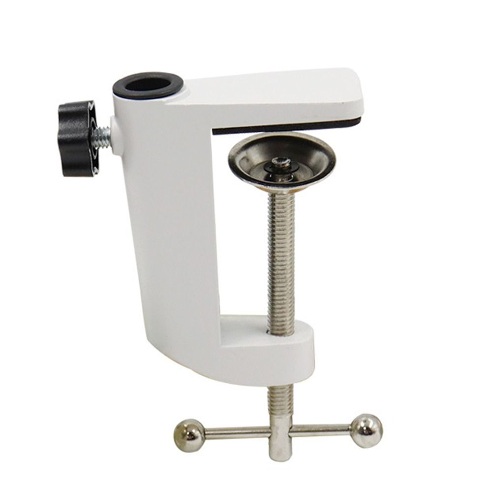 【Eco-friendly】 C Shape Table Mounting Clamp for Microphone Suspension Scissor Arm Stand Holder with Adjustable Screw.