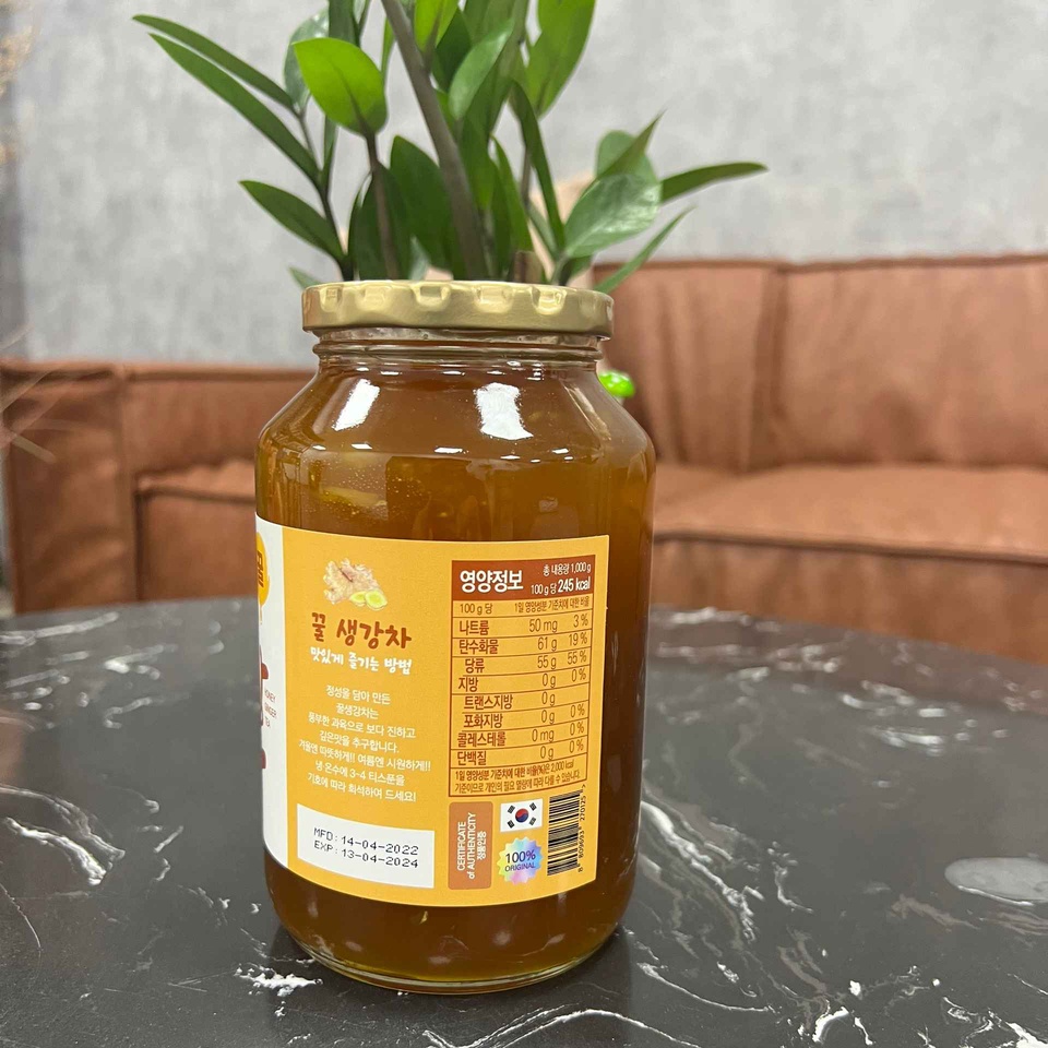 TRÀ MẬT ONG GỪNG HÀN QUỐC 1KG - DREAM