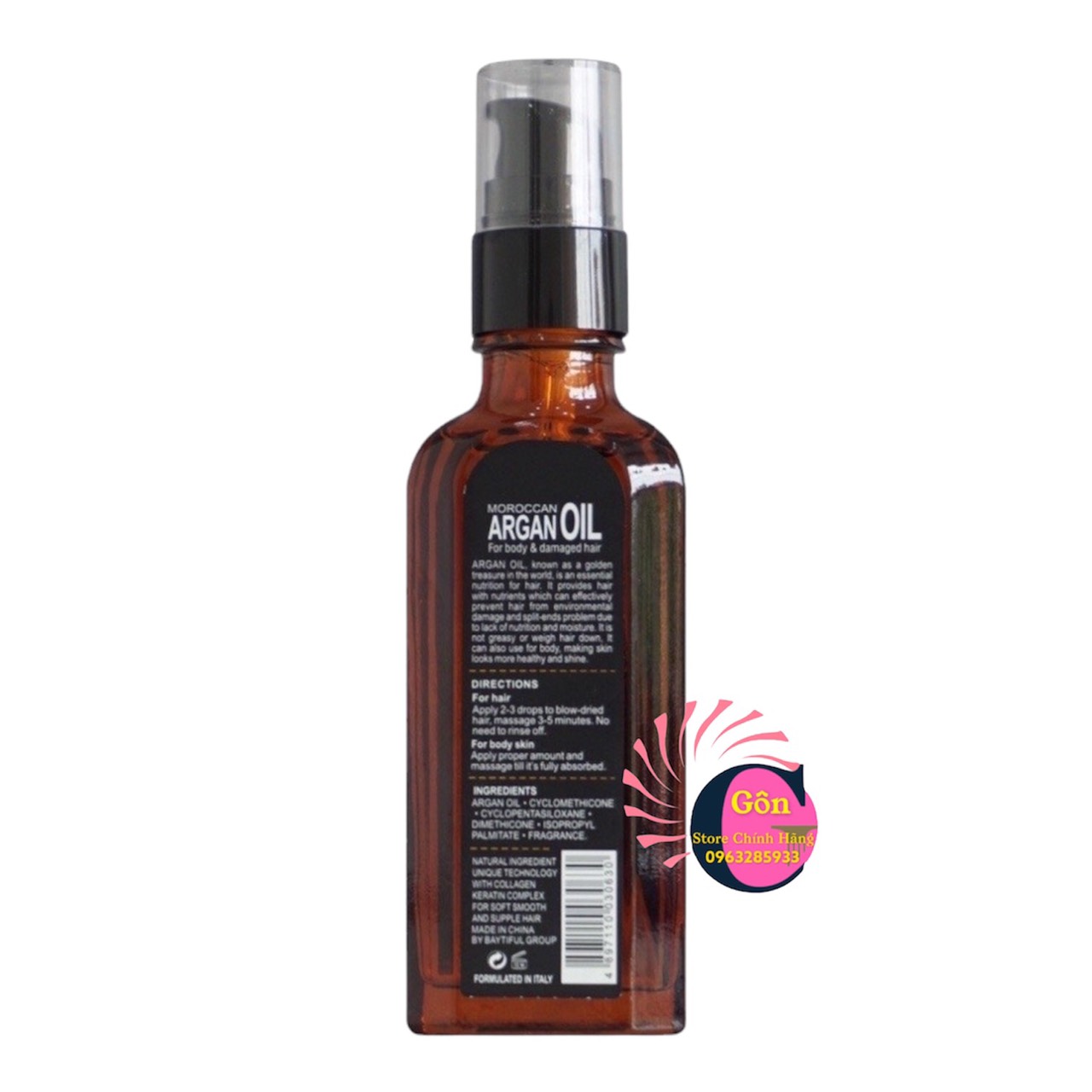 Tinh Dầu Dưỡng Tóc Pallamina Collagen Keratin Complex 60ml