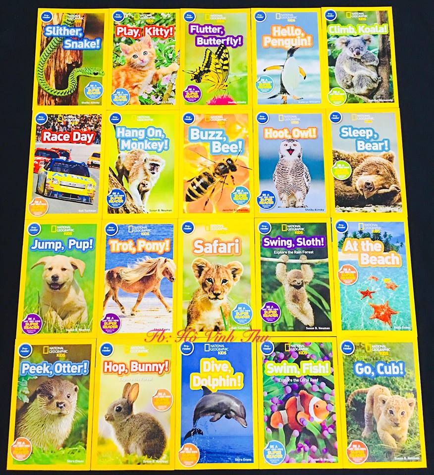 National Geographic Kids level Pre-reader 20 quyển