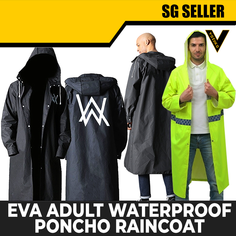 EVA ADULT REFLECTIVE RAINCOAT ALAN 