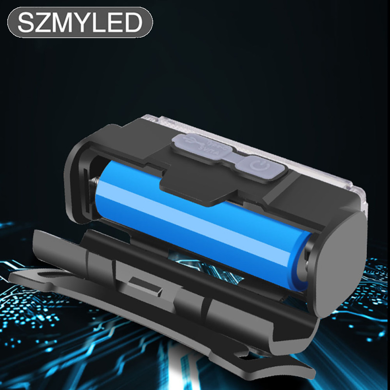 Xpe+led Headlamp 4 Mode Type-c Rechargeable Outdoor Super Bright Headlight Torch With Indicator Light