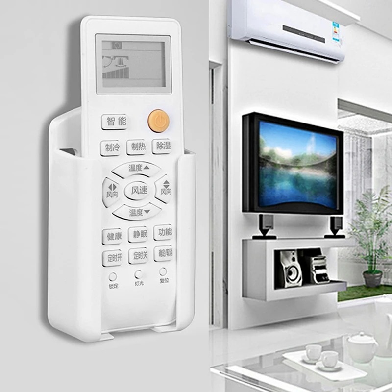 Từ xa phổ quát tay cầm điều khiển sạc điện thoại Bracket Máy điều hòa điều khiển từ xa Bracket Kệ Treo Tường Núi đứng