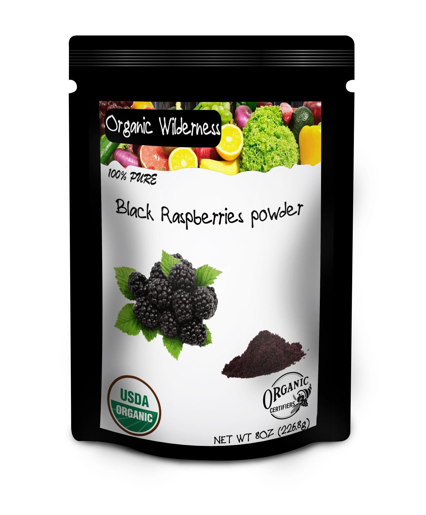 BLACK RASPBERRIES POWDER 227g | Daraz.pk