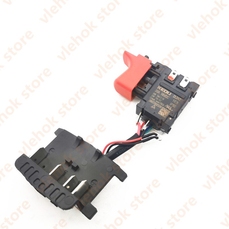 Switch for bosch gsb180-li gsr18v-190 gsr180-li 2607202330 charge drill power tool essories electric tools part