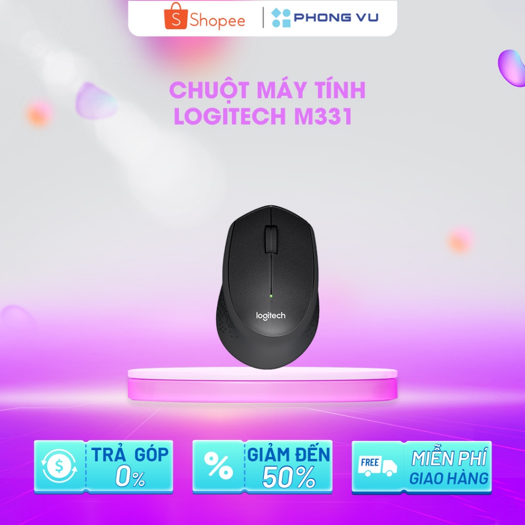 Chuột máy tính Logitech M330 - Bảo hành 12 tháng