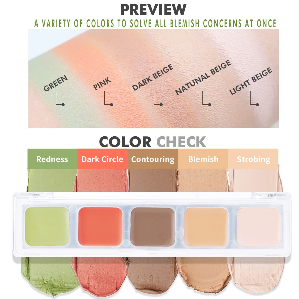 Kem lót Catrice Allround Concealer Palette 6g