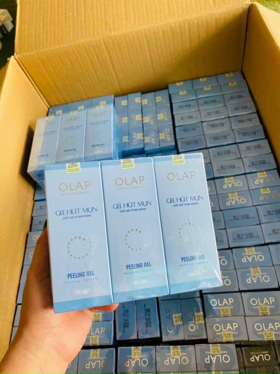 gel lột mụn Olap sạch sẽ hết mụn